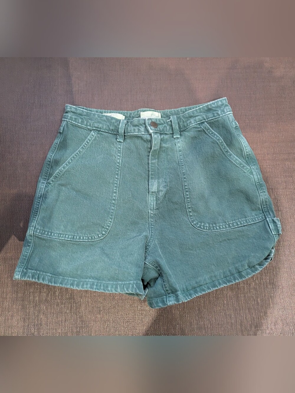 Universal Thread Green Denim Shorts